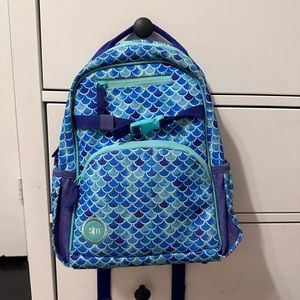 Simply Modern Fletcher little girl/toddler Backpack - Mermaid Design